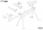 Bosch 3 601 M12 3E0 Gta 2600 Work Table / Eu Spare Parts